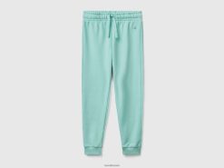 aqua Benetton barn joggebukse med logo 20TRB2679