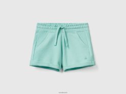 aqua Benetton barn Svetteshorts i 100 % bomull 20TRB2670