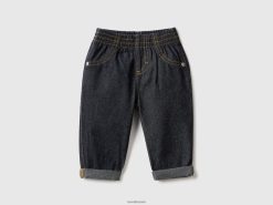 blå Benetton barn jeans i 100% bomull denim 20TRB3277