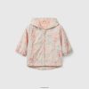 flerfarget Benetton barn mønstret jakke med hette 20TRB3065