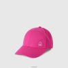 fuchsia Benetton barn hette med visir 20TRB3055