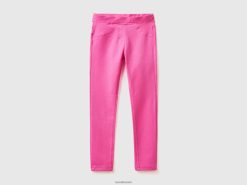 fuchsia Benetton barn jeggings i stretch stoff 20TRB5460