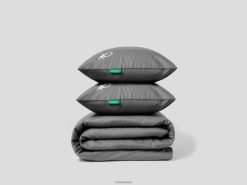 grå Benetton210x230 cm vendbart dynetrekk og to putevar 20TRB3344