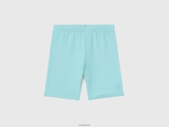 himmelblå Benetton barn sykkelshorts 20TRB3016