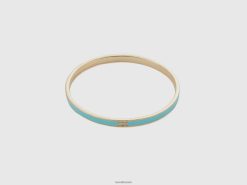 himmelblå Benetton kvinner tynt himmelblått armbånd 20TRB745