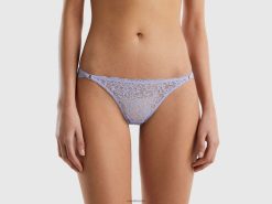 lavendel Benetton kvinner brasiliansk undertøy i blonder 20TRB1017