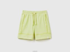 lime Benetton barn shorts i resirkulert stoff 20TRB2368