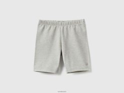 lysegrå Benetton barn sykkelshorts 20TRB3040