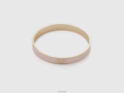 myk rosa Benetton kvinner lys rosa armbånd med logo 20TRB787