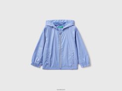 periwinkle Benetton barn lett regn forsvarsjakke 20TRB2835