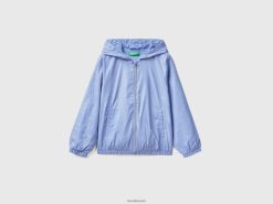 periwinkle Benetton barn lett regn forsvarsjakke 20TRB5203