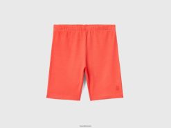 rød korall Benetton barn sykkelshorts 20TRB5724