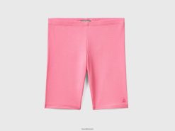 rosa Benetton barn shorts i stretchbomull 20TRB2716