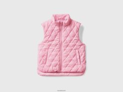 rosa Benetton barn vattert regnbeskyttelsesvest 20TRB2826