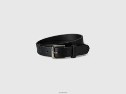 svart Benetton barn klassisk belte med spenne 20TRB2073