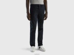 svart Benetton kvinner svart slim fit chino 20TRB4662