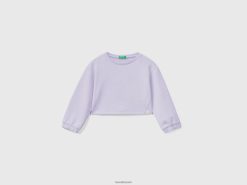 syrin Benetton barn cropped sweatshirt i resirkulert stoff 20TRB2903