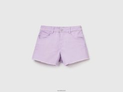 syrin Benetton barn frynsete shorts med høy midje 20TRB5470