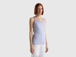 syrin Benetton kvinner stripet tank topp 20TRB343